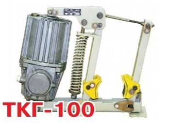 Тормоз колодочный ТКГ-100 с гидротолкателем ТЭ-30 - Официальный сайт компании «ЮгоМаш»